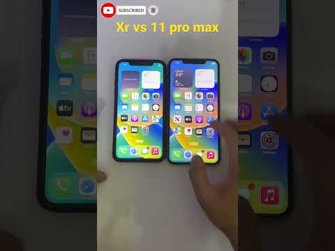 Iphone xr vs Iphone 11 pro max /Speed Test #shorts