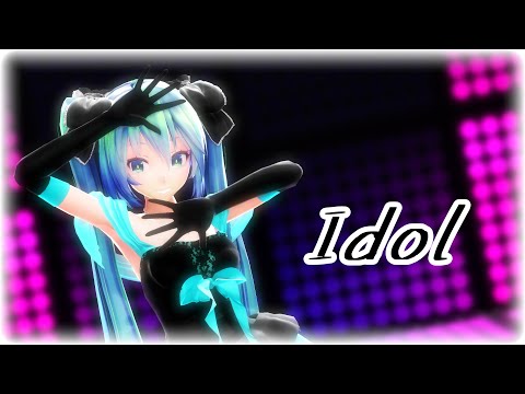 【MMD】YOASOBI - Idol / アイドル【Tda Miku×Haku×Luka】