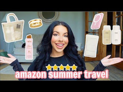 AMAZON SUMMER TRAVEL MUST HAVES YOU DIDN'T KNOW YOU NEEDED IN 2024! ✈️🌺