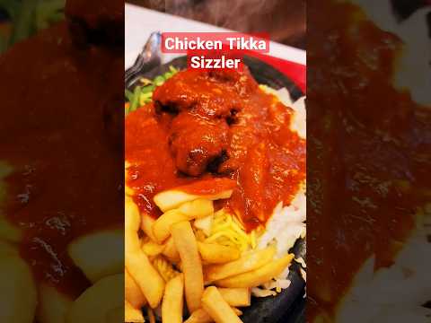 Smokey🔥Sizzler Chicken Tikka #smokey #sizzler #chicken #specialfood #food #foodie  #gachibowli