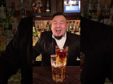 David Tao Bartender Skill | Cocktails Mixing Techniques At Another Level #18 - TikTok Shorts