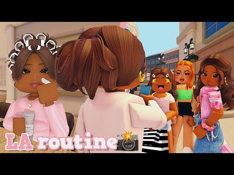 📸WE WENT TO LOS ANGELES! *MET ICE SPICE* Berry Avenue Roleplay #roblox