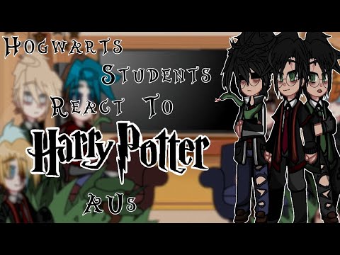 Harry Potter Character's React To Harry Potter AUs || Gacha Club || Gacha Harry Potter || GCRV ||