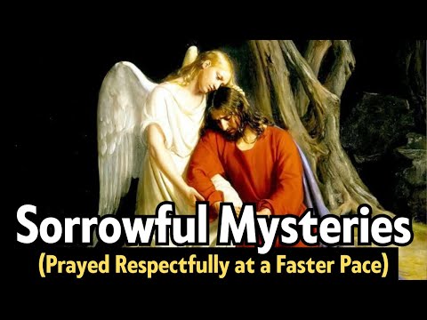 SORROWFUL Mysteries | FAST ROSARY - For Those Pressed For Time (Tuesdays & Fridays)