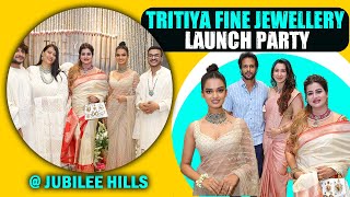 Celebrities At Tritiyaa Fine Jewellery Launch Party In Jubliee Hills | Hybiz tv