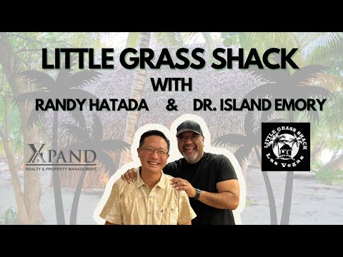 Randy Hatada in The Little Grass Shack with Dr. Island Emory