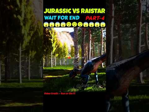 A Story Jurassic Vs Freefire Legend 😲[PART-4]👀😳! Free Fire 3D Story || 3D Animation Video #shorts