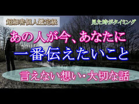 あの人があなたに一番伝えたいこと🍀重大で大切な話🔮あの人があなたへ言えないでいる思い🔮個人鑑定級30分長め深堀🍀【ガチ霊視恋愛タロット占い】見たときがタイミング🍀