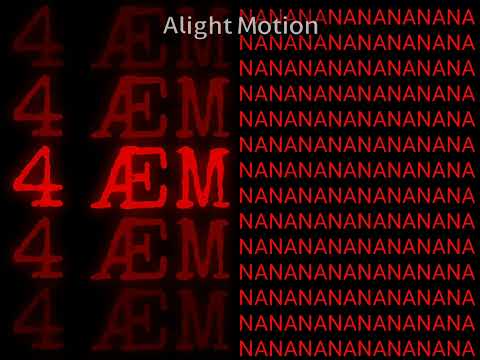 [Made by meh] 4ÆM x NANANA Meme Background