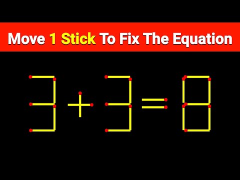 If you are genius solve this || Matchstick puzzle || Ep : 11