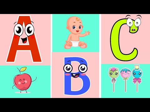 phonics song Toddlers | A for Apple | phonics sounds of Alphabet A to Z | ABC phonics Rhyme