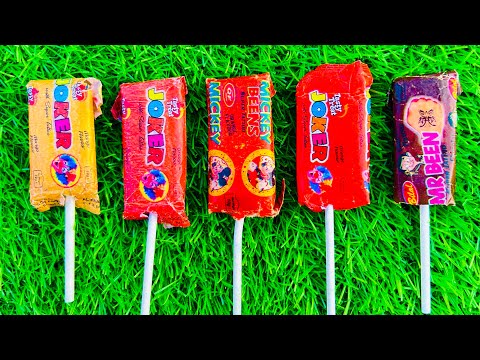 Some popular Candies in the World | New Milk Bottle | mini Cooking | Ice Cream Pop It | Asmr Coca