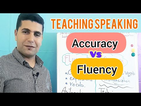 Accuracy & Fluency in Teaching Speaking