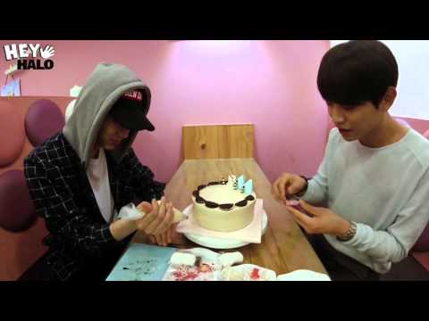 [HEY!HALO] HAPPY INHAENG DAY♥ 오운재용의 케이크만들기