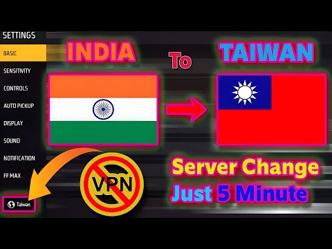 HOW TO GET TAIWAN SERVER IN FREE FIRE 🇻🇳😱💥|FREE FIRE TAIWAN SERVER ID KAISE BANAYE | FREE FIRE MAX