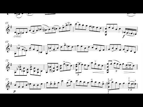 Augustin Hadelich - Wild Fiddler's Rag (with score)