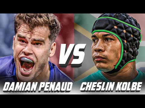 Cheslin Kolbe Vs Damian Penaud - Who Is Better? | Springbok Wing Vs France Wing