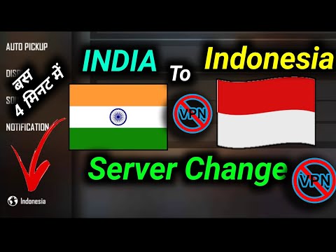 Free Fire Me Indonesia Server Ki Id Kaise Banaye | How to Create Indonesia Server In Free Fire