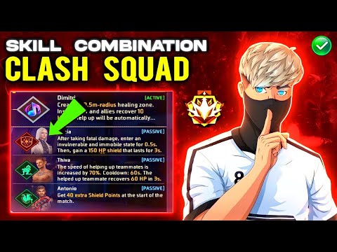 Best character combination for CS rank | CS rank character combination 2024