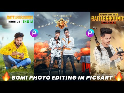 Bgmi Photo Editing In PicsArt App || Bgmi Ban Photo Editing || SHARMA EDITZ