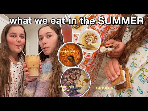 WHAT WE EAT IN THE SUMMER ☀️