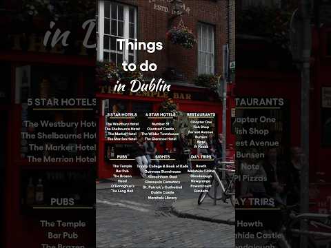 Things to do in Dublin #dublin #thingstodo #dublinireland #travelshorts #travel #yts