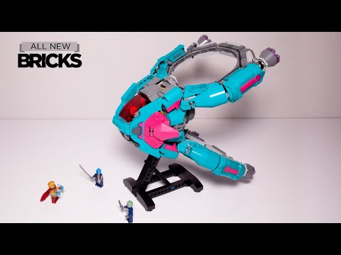 Lego Marvel 76255 The New Guardians of the Galaxy Ship Speed Build