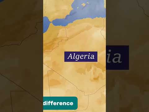 #Algeria the land of breathtaking contrasts- the  Sahara Desert. Algeria, Africa’s largest country