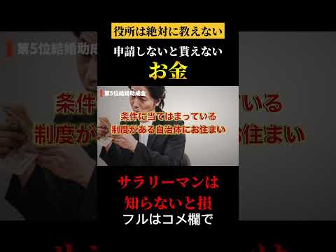 申請すれば貰えるお金①