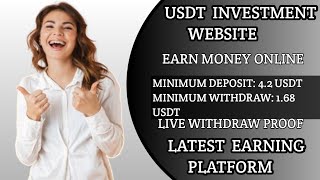 new usdt investment site | new usdt earning site | new usdt mining site | earn money online