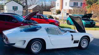 All Italian Cars & Coffee and car collection: Alfa Romeo, Bizzarrini, Fiat, Abarth, Lancia, Maserati