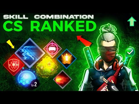 Clash Squad rank Combination 2024 | Best Character Combination For CS rank |Best combination CS rank