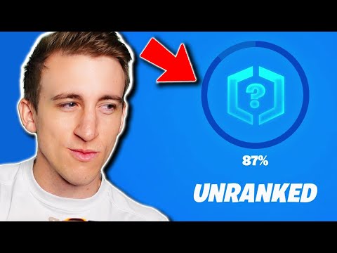 My NEW Rank after the Fortnite Ranked RESET!