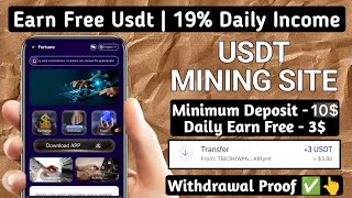 Best usdt investment platform 2025 | New usdt earning platform 2024 | New usdt mining site 2024