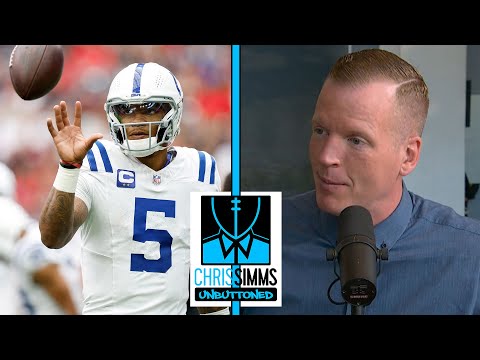 What changed for Colts to go back to Anthony Richardson at QB? | Chris Simms Unbuttoned | NFL on NBC