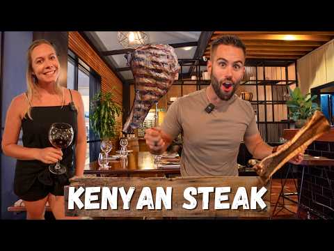 We Dined at the BEST Steakhouse in Kenya