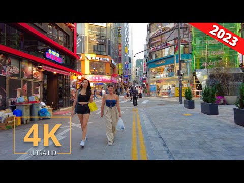 Seoul, South Korea 🇰🇷 Street Walk | City Tour | Jongno-gu & Jung-gu | 한국 서울 | Virtual Walking 2023