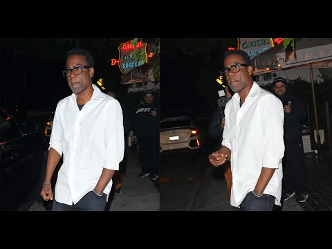 Comedian Chris Rock Keeps It Casual As He Steps Out From The Chateau Marmont Hotel in LA!