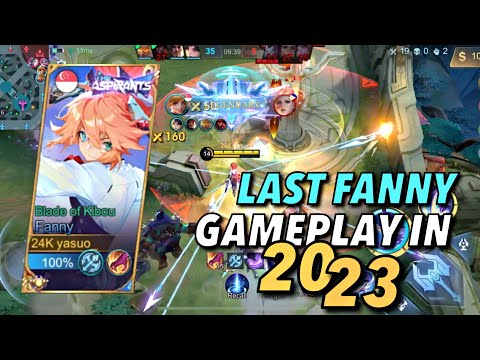 MY FANNY LAST GAMEPLAY IN 2023 | SOLO RANK GAMEPLAY | MLBB