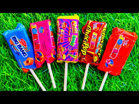 Some popular Candies in the World | New Milk Bottle | mini Cooking | Ice Cream Pop It | Asmr Coca