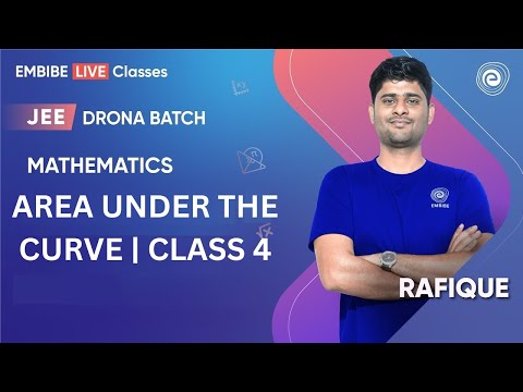 Area Under The Curve | class 4 | Mathematics | JEE Main & Advanced I Rafique Sir