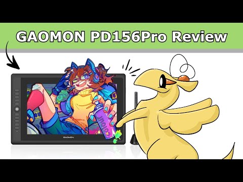 GAOMON PD156 PRO Drawing Tablet Review!