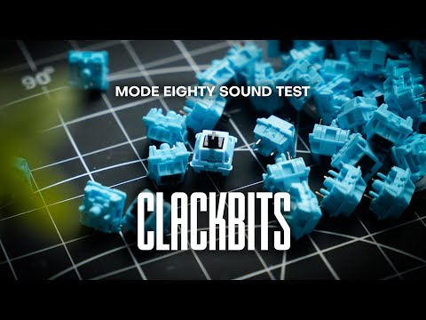 Clackbits Sound Test Showcase (Mode Eighty, Alu Plate)