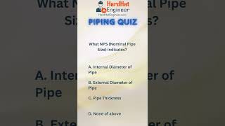 Piping Interview Question-33 (What NPS (Nominal Pipe Size) indicates?)