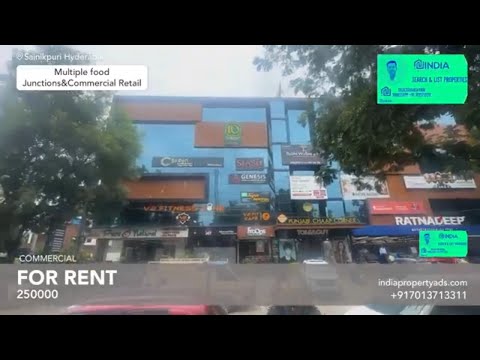 Rent Prime Commercial Plot in Sainikpuri Society Hyderabad | 550 Yards