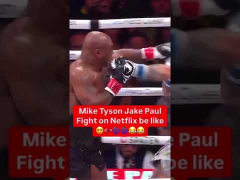 Fights on Netflix be like.... LOL  #netflix #boxing #tyson #jakepaul #betting #sportsbetting