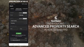 Introducing Advanced Property Search In HuntStand Pro