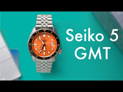 I bought the new Seiko 5 GMT SSK005