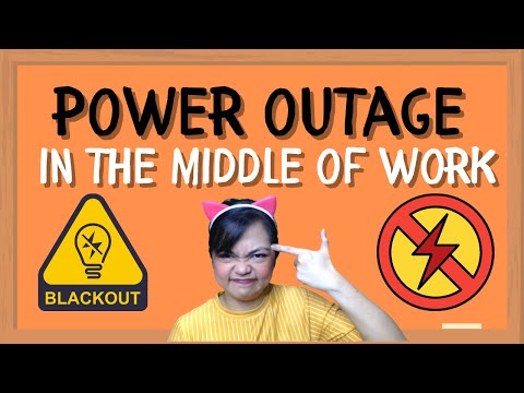 The ULTIMATE ELECTRICITY BACKUP for Working From Home: What to do if there is a POWER OUTAGE ?