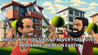 THIS IS WHY YOU SHOULD NEVER FIGHT  OVER PROPERTIES HERE ON EARTH.